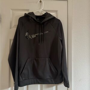 Nike Men's Dark Gray Hoodie